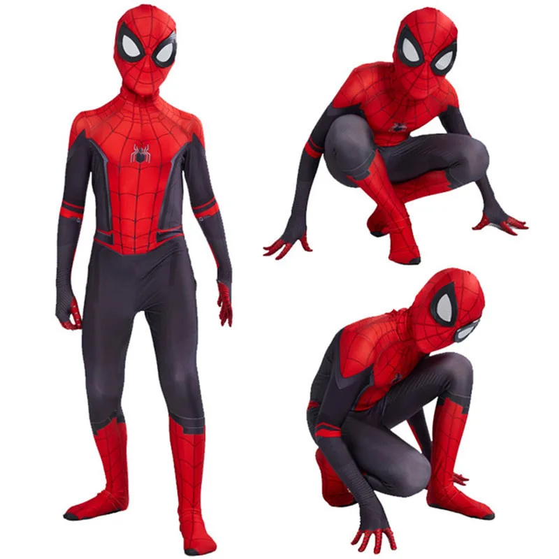 

Детский костюм Человека-паука для косплея на Хэллоуин Питер Паркер