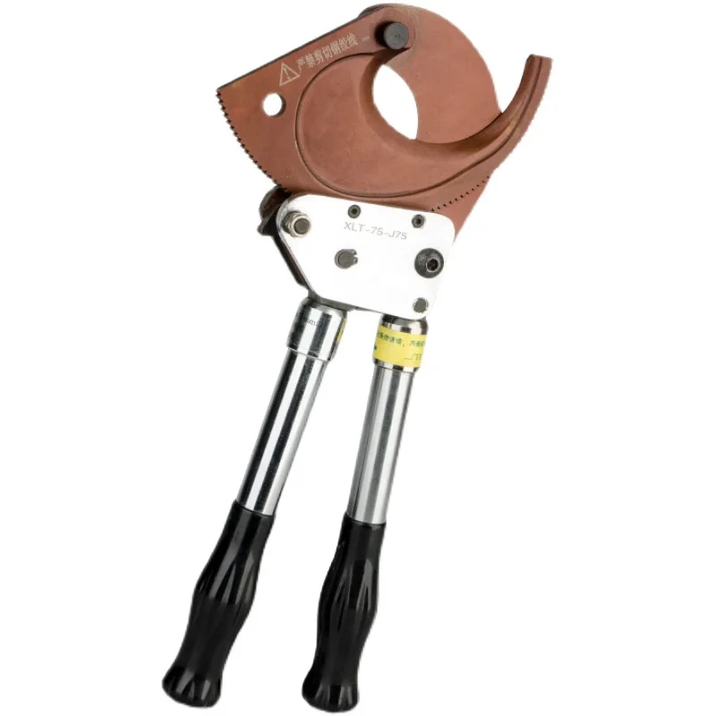 

Ratchet Cable Scissors J40/52/75/95/100 Manual Gear Wire Cutter Tangent Pliers Copper and Aluminum Cable