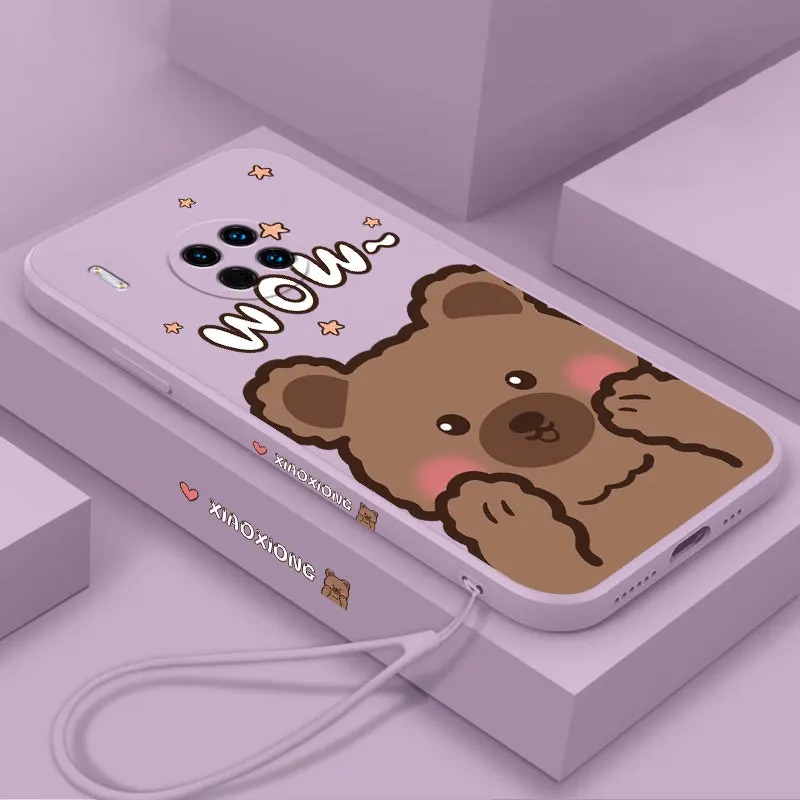 

Phone Case For Huawei P40 Lite P9 Pro Mate Y7 Y9 10 30 Funda Luxury Silicone Soft Shell Fashion Ultra-thin Back Cover Coque