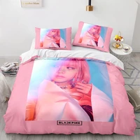 hot k pop girls group fans bedding set twin full queen size k pop fans set kids kid bedroom duvet cover sets 04