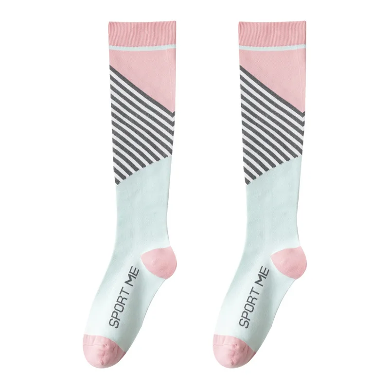 

Sports Muscle Compression Socks Women's Professional Fitness Running Jump Rope Pressure Stovepipe Calf Socks Summer Thin