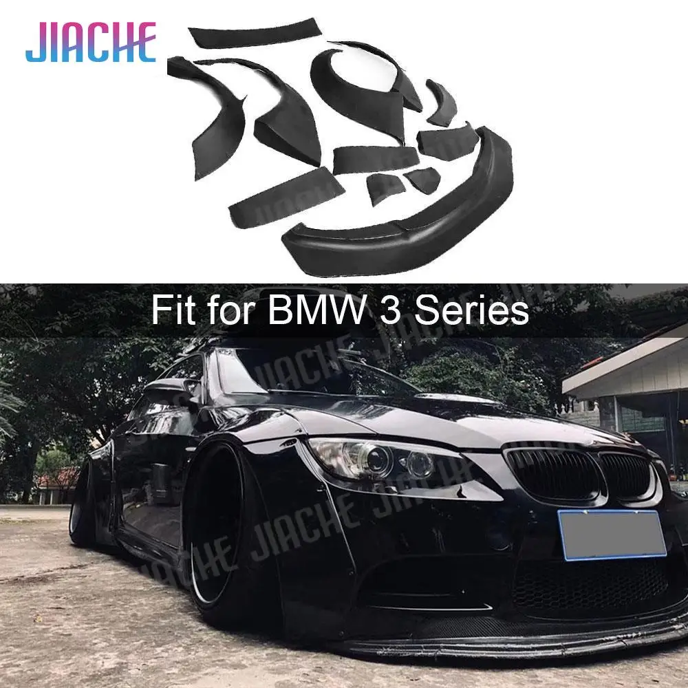 Для BMW 3-й серии автомобильный Bodykit E92 M3 2007-2012 передняя губа боковые юбки задний