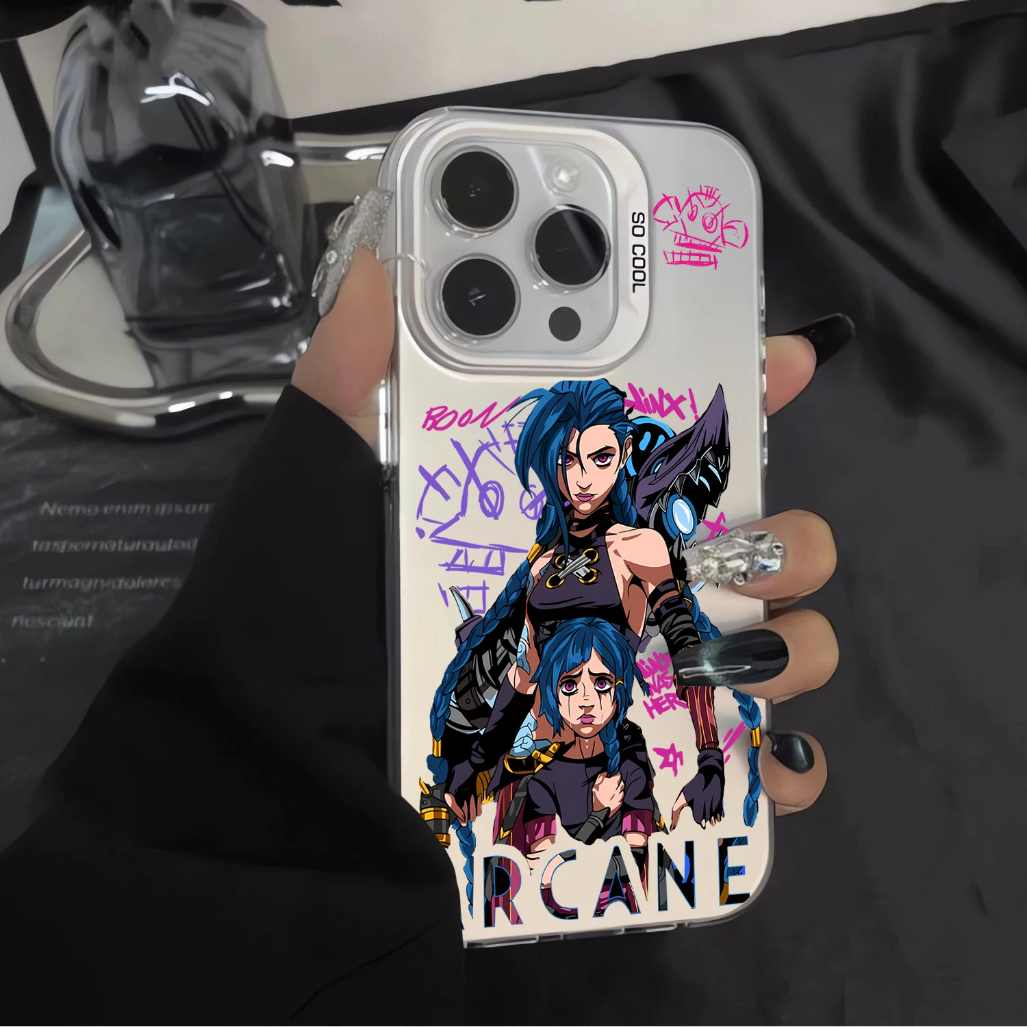 Hot Arcanes j-Jinxs EkkoS Phone Case for Xiaomi Mi 14T 14 13 12 12T 11 Lite Poco X6 F6 F5 X5 F4 F3 X3 GT Pro 4G 5G Back Cover