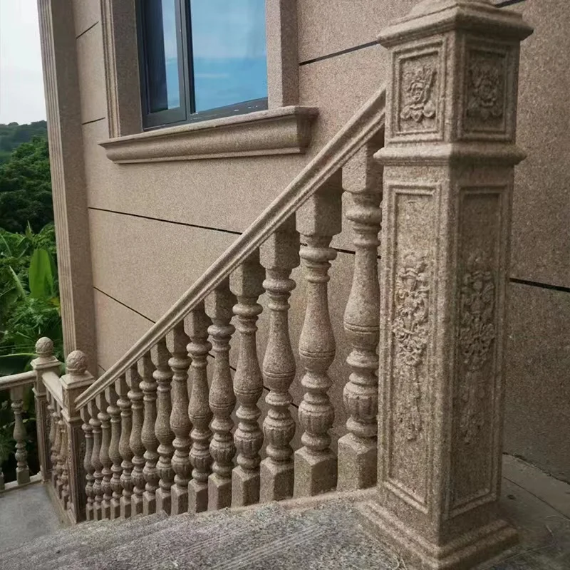 SUMMER BREEZE 94cm /37in Cast in Place Baluster Mold for Concrete Fencing Mould Decorative Steps Cement Balustrade Column Sets