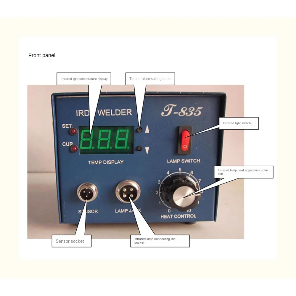 PUHUI для Φ BGA IRDA подстраиваемая стандартная сварочная станция металлическая