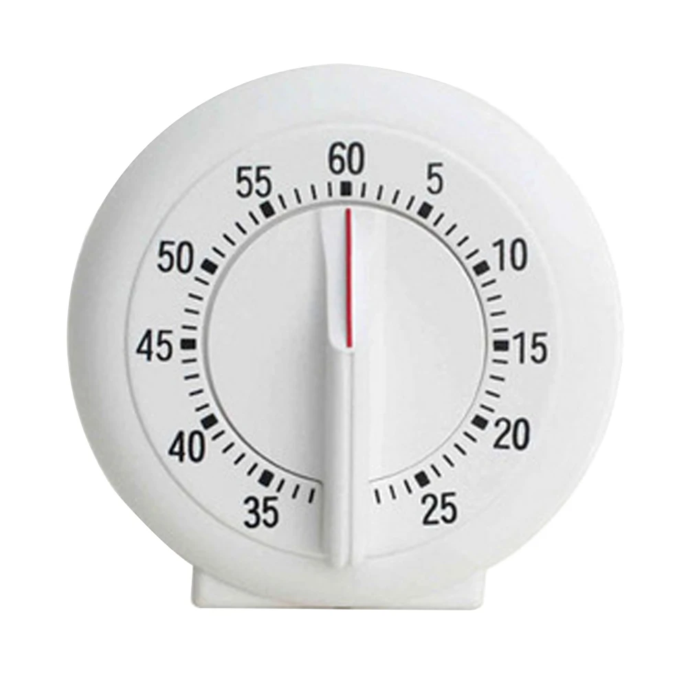 

Count Down Kitchen Home Mechanical Round 60 Minutes Preparation Timer Cooking Baking Alarm Food Portable Reminder