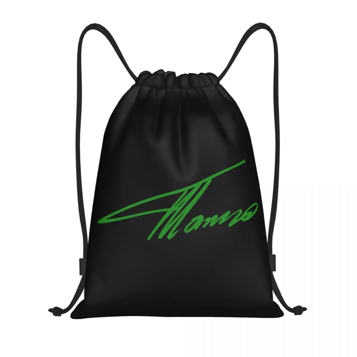 Рюкзак спортивный на шнурке для мужчин и женщин легкий ранец с кулиской