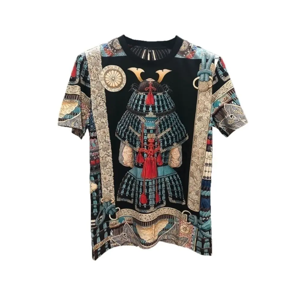 

2022 summer short sleeve printed T-shirt men