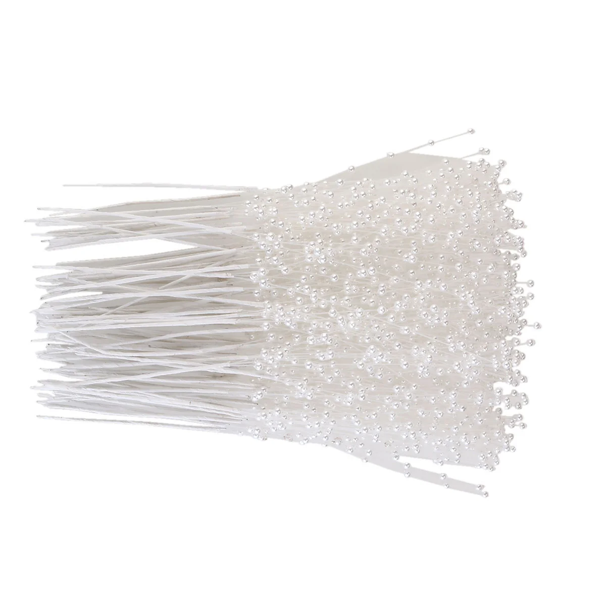 

100 Pcs Diamond Ornaments Easter Tree Picks Rose Stickers String Pearls Homemade Stickers Bouquet Wedding Artificial Flower