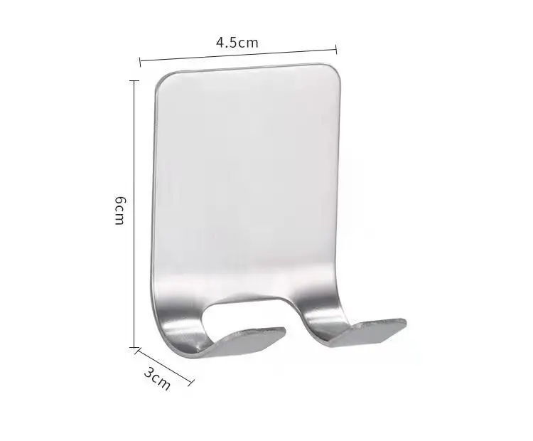 

Stainless steel shaver rack bathroom hook bathroom razor hook multifunctional hanger bracket shower hooks hooks for hanging