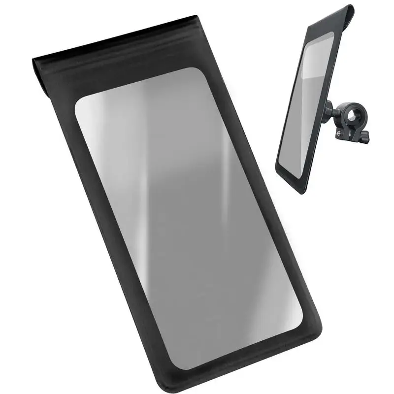 

Motorcycle Phone Holder 360 Degree Rotating Waterproof All Round Bike Handlebar Cell Phone Clamp Bicycle Motorcycle Accessories
