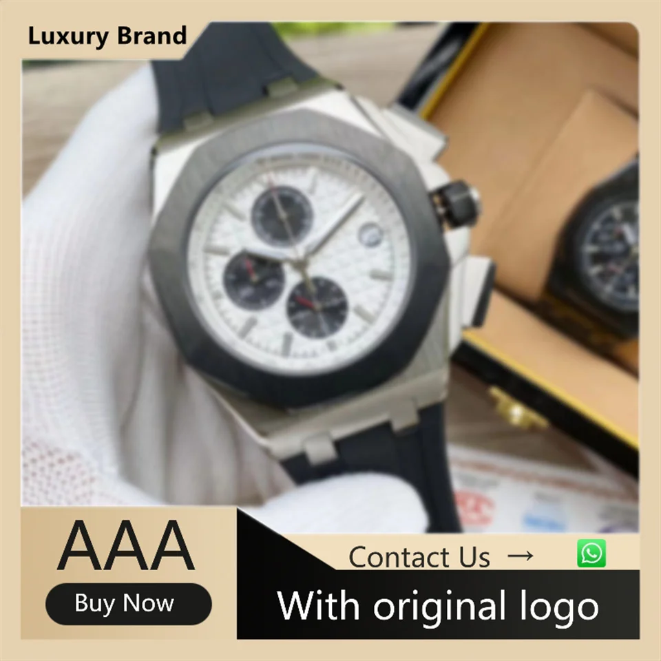 

AIOSC Men's Watch 904l Stainless Steel Automatic Mechanical High Quality Waterproof aaa watch 44mm-APP