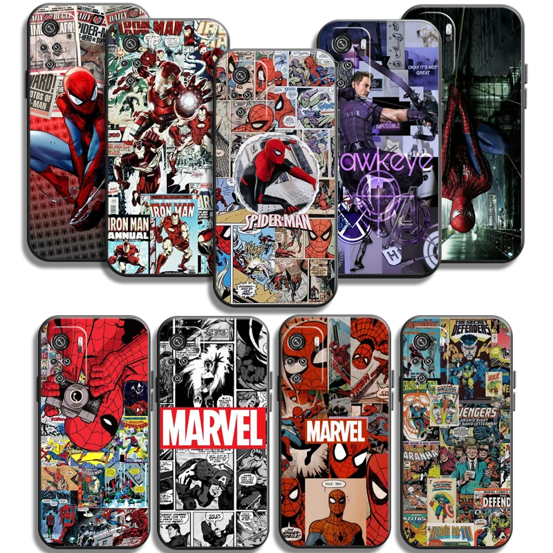 

Marvel Iron Man Phone Cases For Xiaomi Redmi Note 10 10S 10 Pro POCO F3 GT X3 GT M3 Pro X3 NFC Cases Soft TPU Coque Carcasa