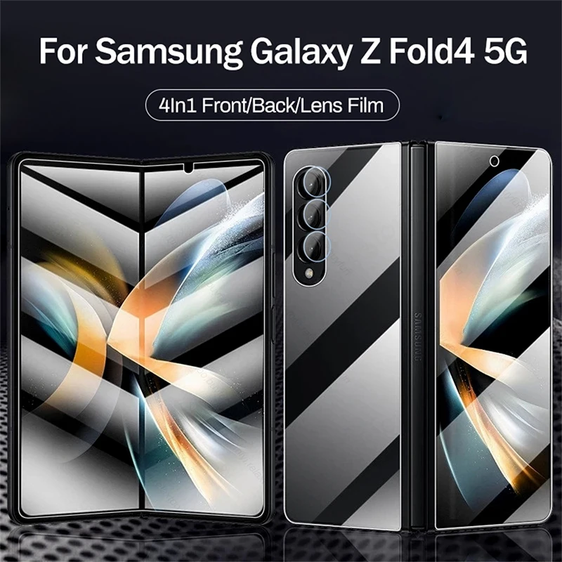 

4 в 1, Защитное стекло для камеры Samsung Galaxy Z Fold 4
