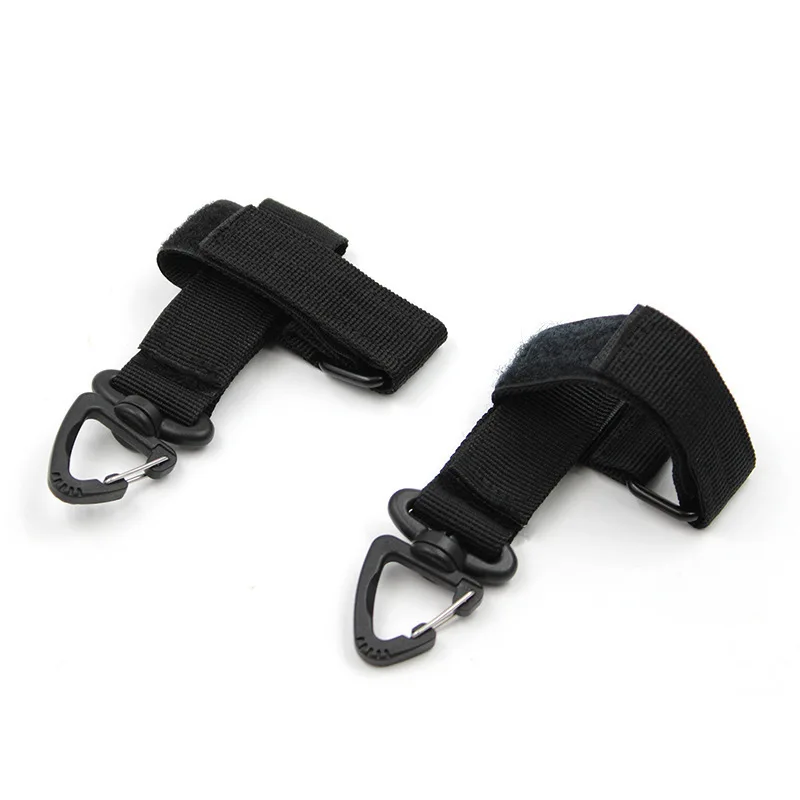 1 Outdoor Keychain Tactical Gear Clip Fixed Pocket Belt Keychain Webbing Glove Rope Holder Military Hook Outdoor Accessory