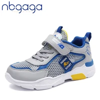 nbgaga 2022 kids sports shoes summer childrens shoes low out air holes light boy girl middle school children running shoes