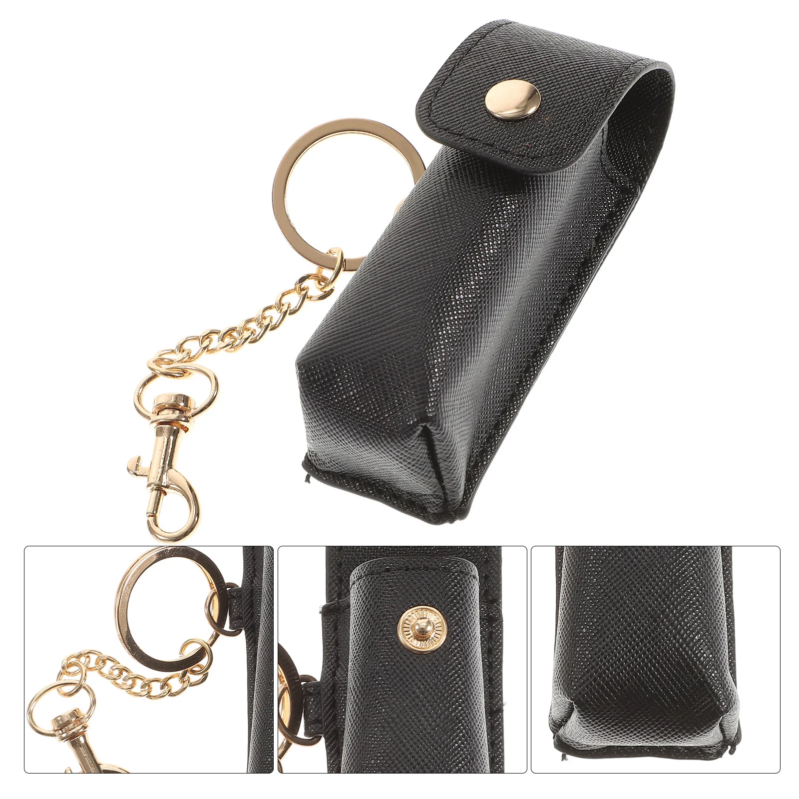 

2 Pcs Pipe Support Travel Mini Makeup Bag Purse Holder Keychains 2pcs