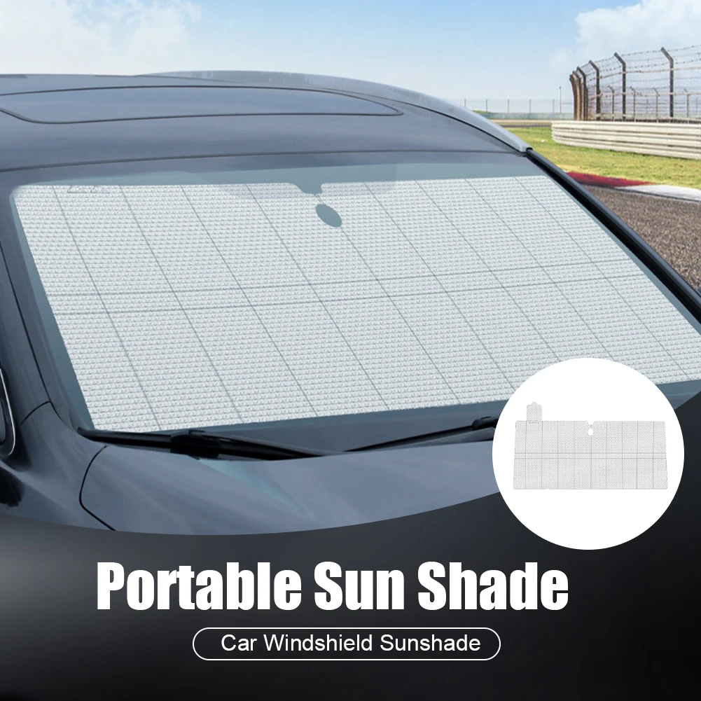 

Universal Car Sunshade Folding Windshield Cover Sun Shade Aluminum Foil Heat Insulation Sun UV Protection Car Accessories 3 Size