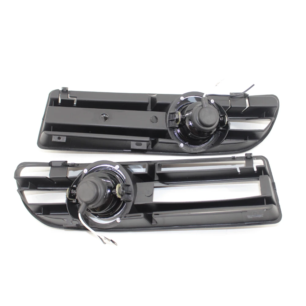 

Car GRILLE with FOG LIGHT Fit FOR VW JETTA BORA 99-04 Blue Lens