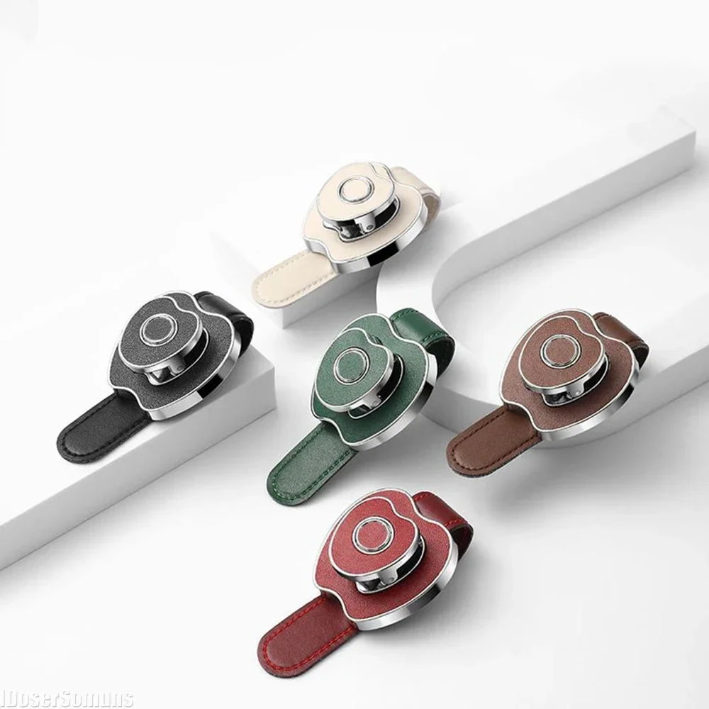 Футляр для хранения солнцезащитных очков автомобильный зажим козырек стойка