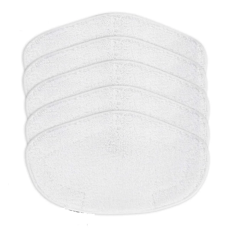 

5 Pcs Microfiber Washable Mop Pads Replacement Mop Parts For Polti Kit Vaporetto Steam Mop Spare Mop Cloth Cleaning Accessories
