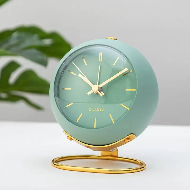 

New Children's Desk Clock Digital Clock Quartz Alarm Clock Desktop Mini Small Ornament Electronic Watch Clock, New Year's Gift
