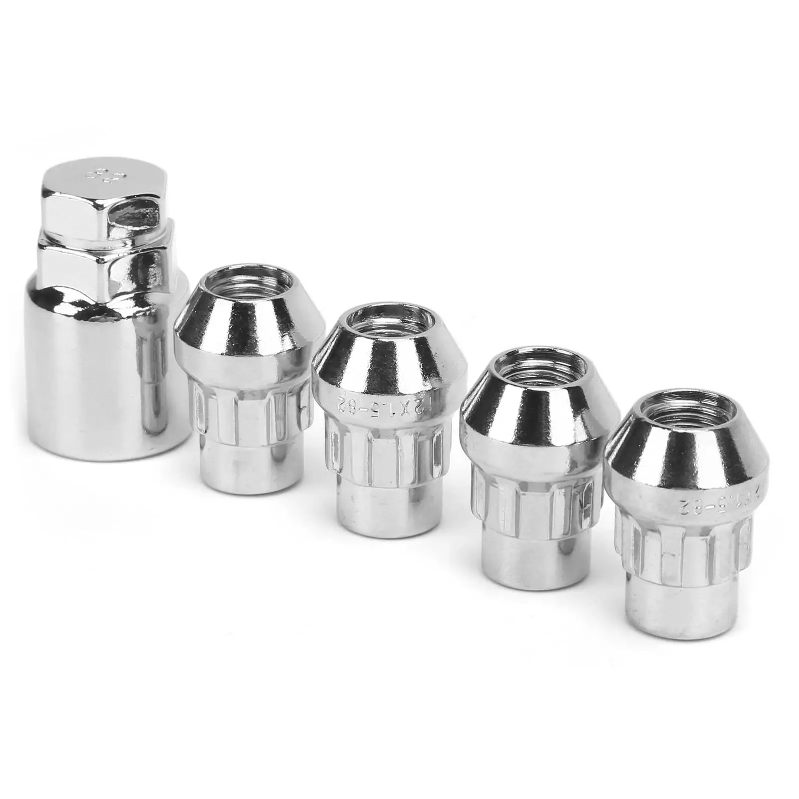 Коррозионностойкие замки для колесных гаек M12x1 5 мм — универсальные