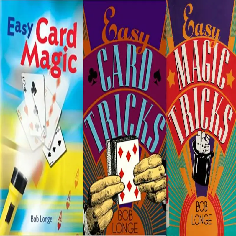

Easy Card Magic- Easy Magic Tricks-Easy Card Tricks by Bob Longe