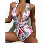 Цельный женский сексуальный купальник, женский купальный костюм, Женская бандажная пляжная одежда, женский купальник, монокини, купальники