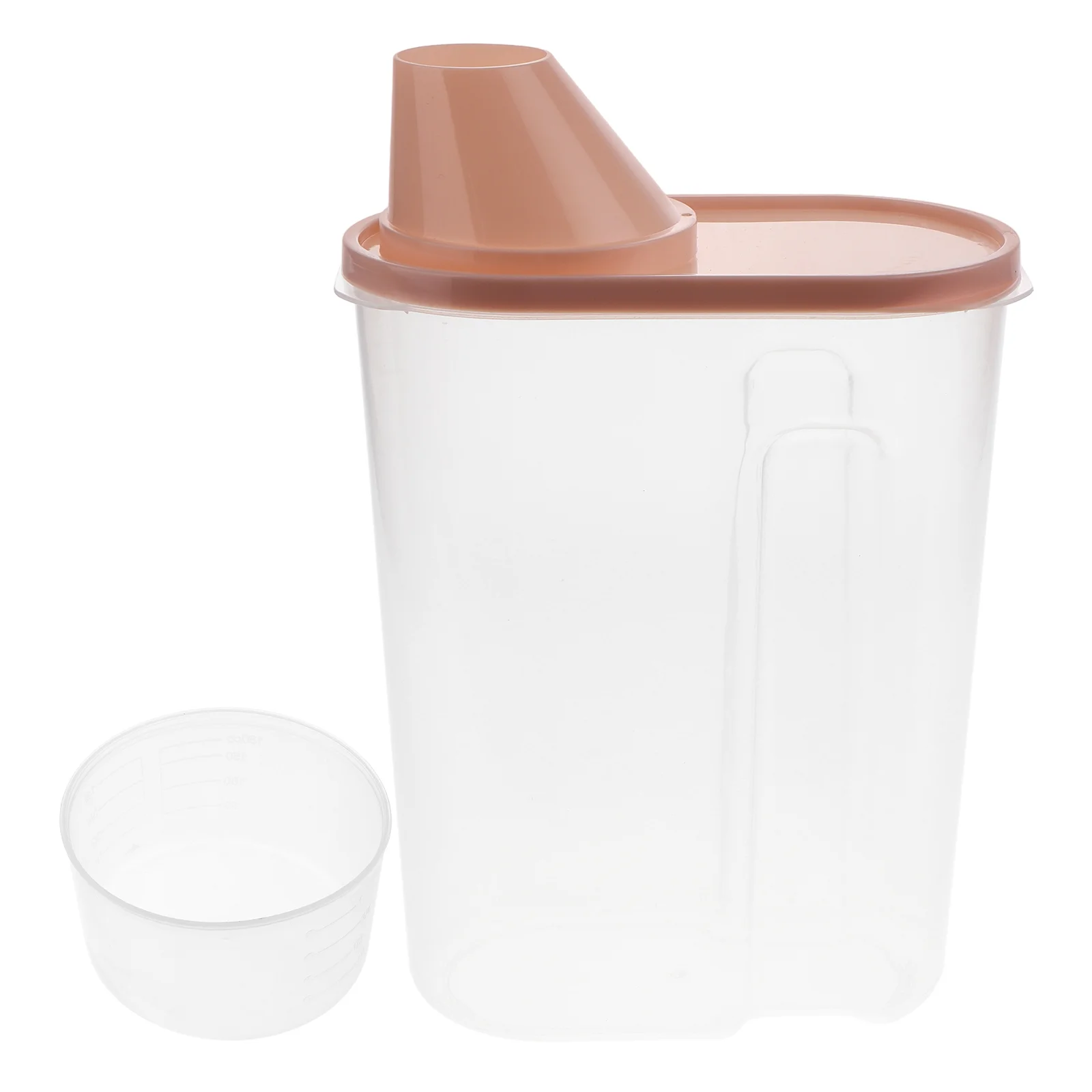 Пластиковая герметичная банка на 25 л с крышкой Контейнер для зерна Горшок