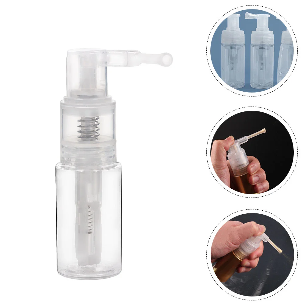

Dry Powder Spray Bottle Oral Medicine Dispenser Sprayer Fine Mist Container Barbershop Plastic Travel Containers