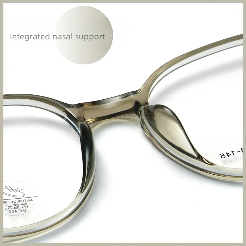 F·DRACON TR90 Оправа для очков Ультралегкая круглая женская оправа 2024 новые