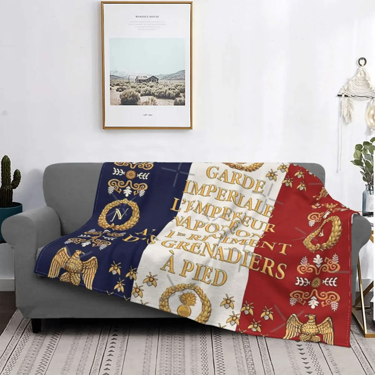

Элегантное французское одеяло Императорского ружья Napoleonic, покрывало для кровати, плед, покрывало для дивана, муслиновое одеяло, Роскошный д...