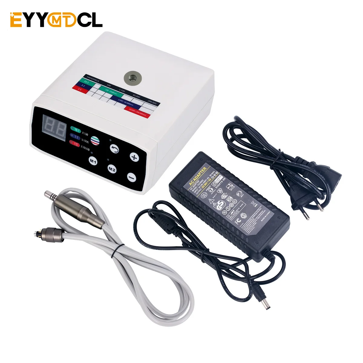 Фото Стоматологический клинический бесщеточный электродвигатель, светодиодный зермотор и контругловой низкоскоростной наконечник 1:5 1:1, стоматологическое лабораторное оборудование №4