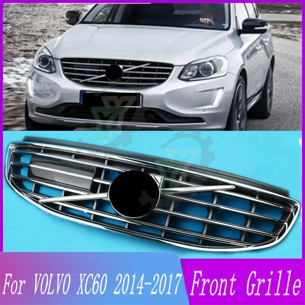 

31364322/31383751 For VOLVO XC60 2014 2015 2016 2017 Car Accessory Chrome Front Bumper Grille Centre Panel Styling Upper Grill