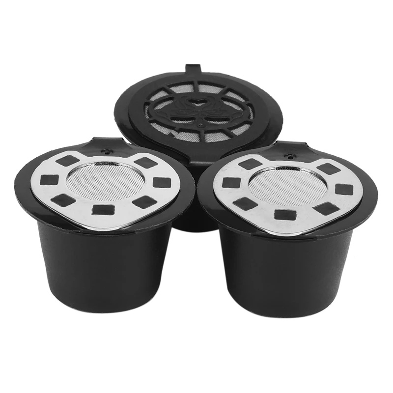 

3 шт., многоразовые капсульные фильтры для кофемашины Nespresso