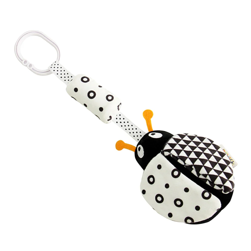 

Ветряные колокольчики с животными, черно-белые тематические игрушки, интересные интерактивные игрушки, подвеска для детской кроватки, детская коляска для новорожденных