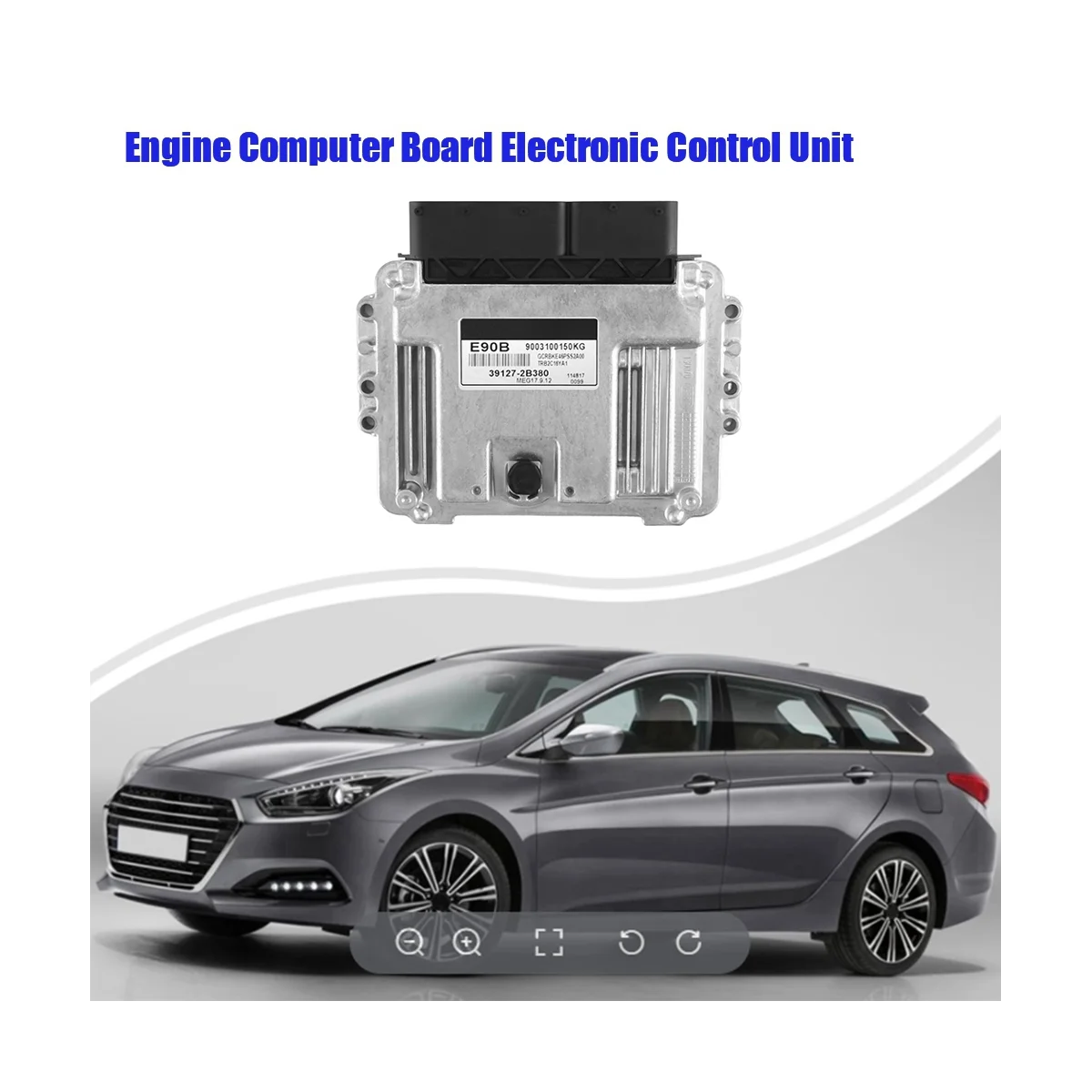 

39127-2B380 электронный блок управления для автомобильного двигателя, E90B MEG17.9.12 для Hyundai