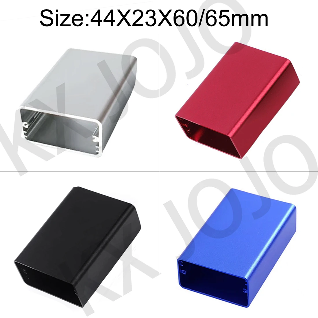 

Aluminum Enclosure 44*23*60/65mm Integrated Case Electronic Housing Project Instrument Enclosure Black/Silver/Blue Metal