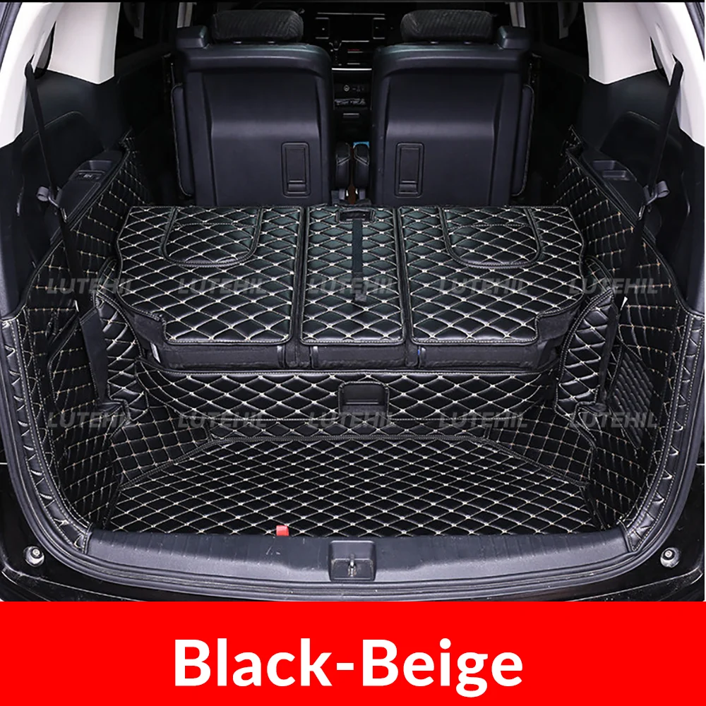 Фото Для Honda Odyssey 2015-2026 25 24 23 22 21 3D Коврик в багажник автомобиля, всепогодный, для заднего багажника, защитный вкладыш в багажник №3