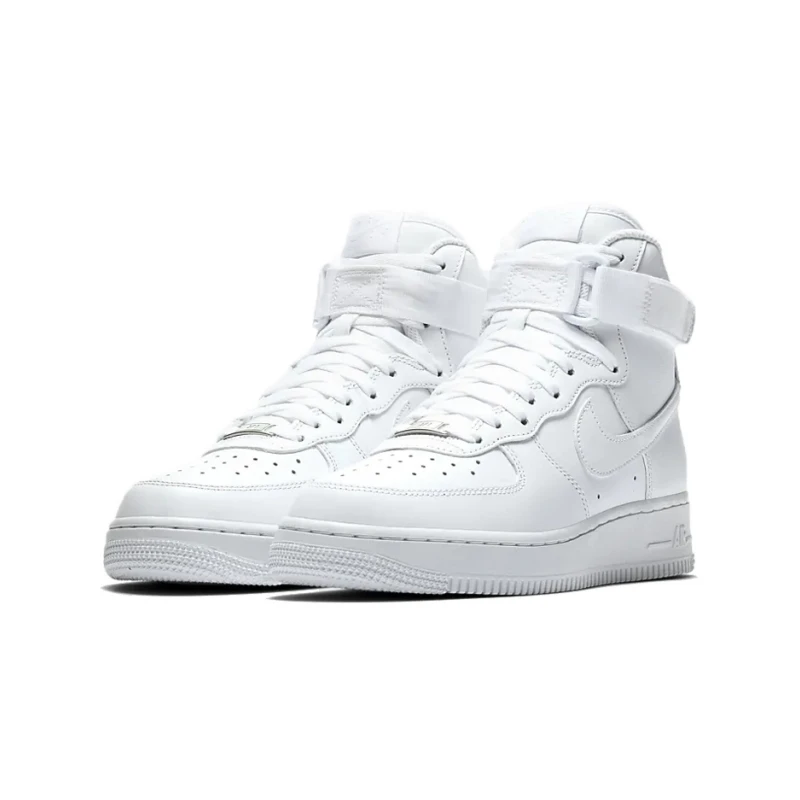 Женские кроссовки Nike Air Force 1 High Triple White-334031-105