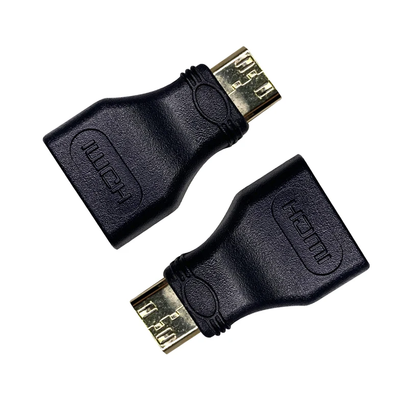 

Новый мини-Переходник HDMI-совместимый со штекером для стандартного удлинительного кабеля переходник с гнездом позолоченный для HDTV-камеры п...