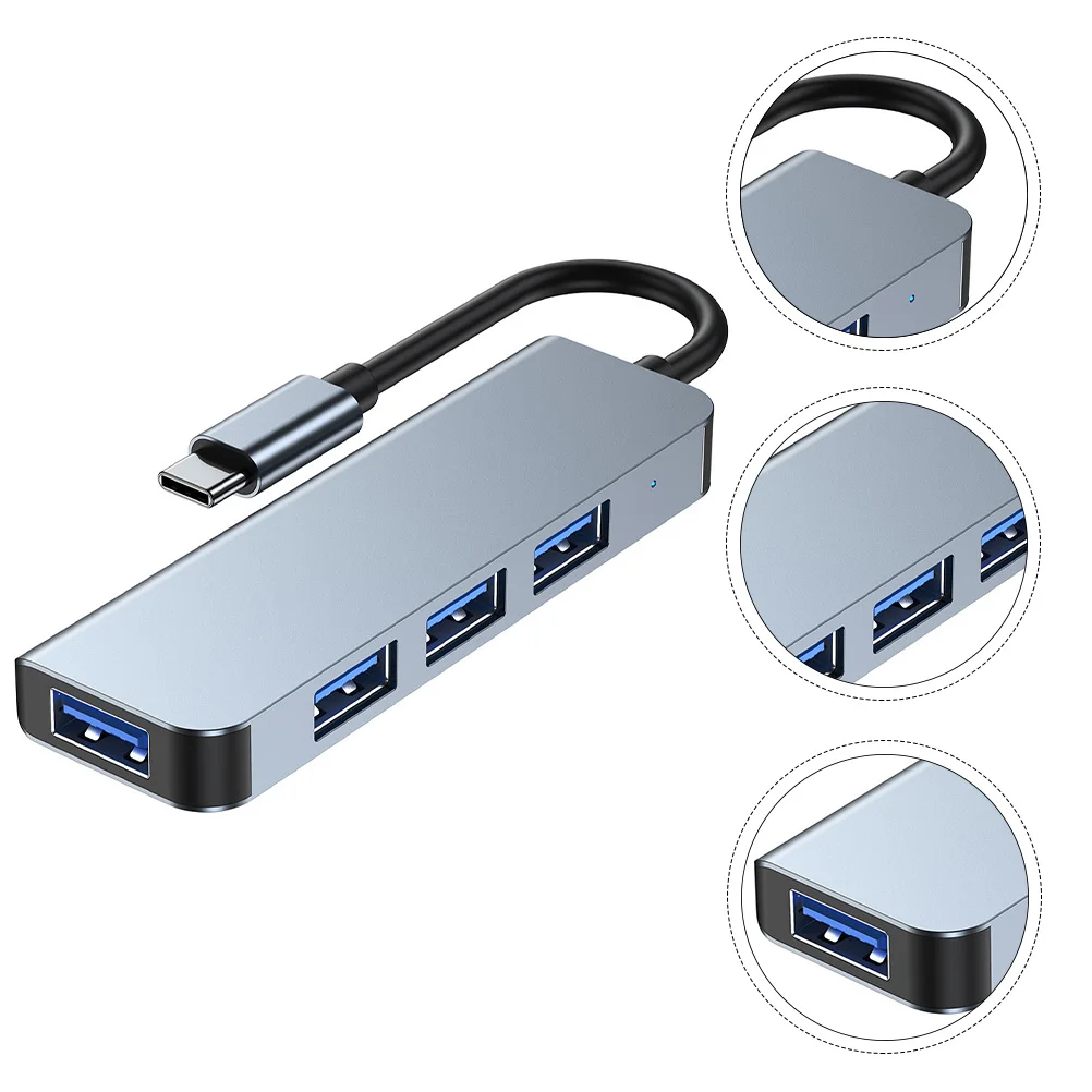 

USB Hub 4 Ports USB 3. 1 Type- to USB 3. 0 Hub Transfer Adapter Accessory