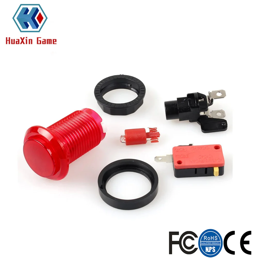 Аркадный шкаф с нулевой задержкой набор сделай сам для светодиодов 5 В кнопок