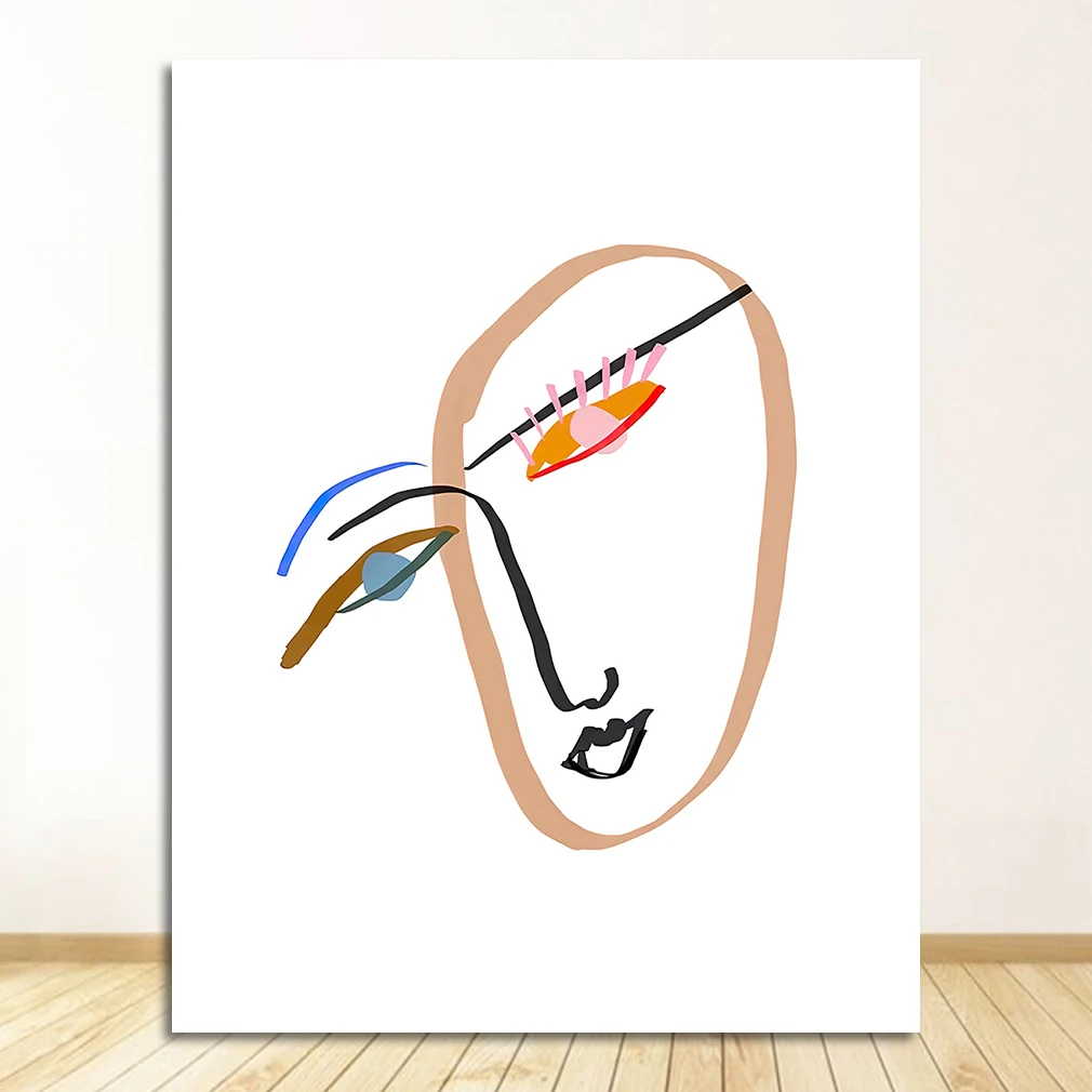 

Картина на холсте DHRM "Lucky You", современная абстракция, розовый