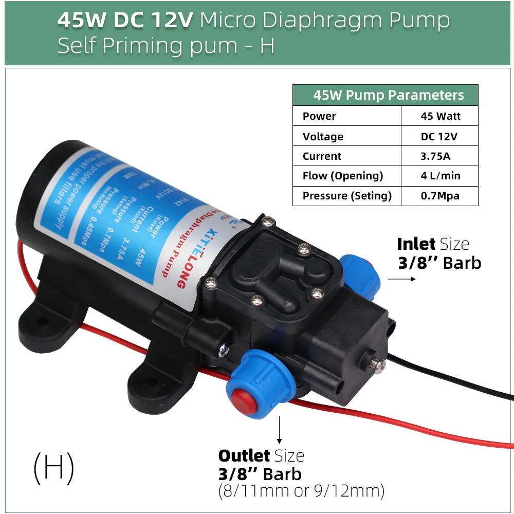 

Комплект для полива MUCIAKIE 45 Вт