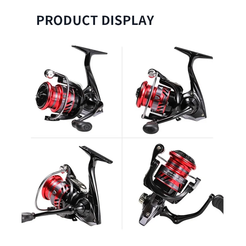 Mavllos 2021 UL Spinning Fishing Reel 2000 3000 Shallow Metal Spool 5.2:1 Max Drag 8KG Freshwater Low Profile Spinning Reel Coil images - 6