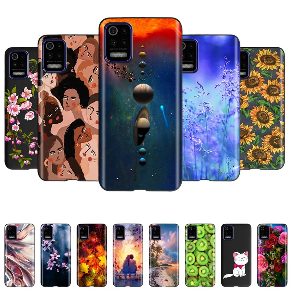 Мягкий силиконовый чехол с модным рисунком для LG K52 2020 LMK520 K62 K62 + LMK525, чехол для телефона LG K62 K 62 Plus K52 K520E K525H