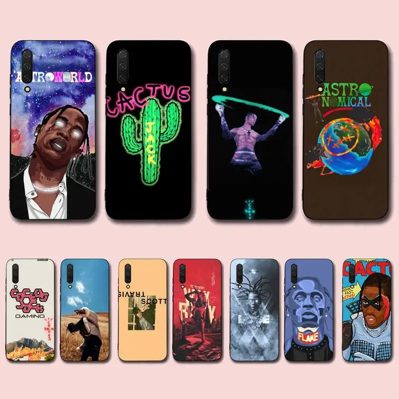 

Travis Scott Phone Case for Xiaomi mi 5 6 8 9 10 lite pro SE Mix 2s 3 F1 Max2 3