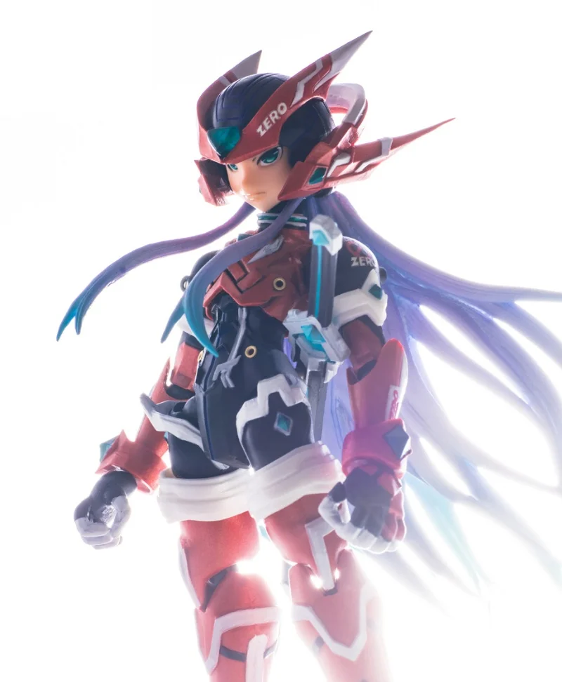 Новинка фигурки героев аниме ROCKMAN ZERO кавайная Смола GK DIY Ручная белая сборка